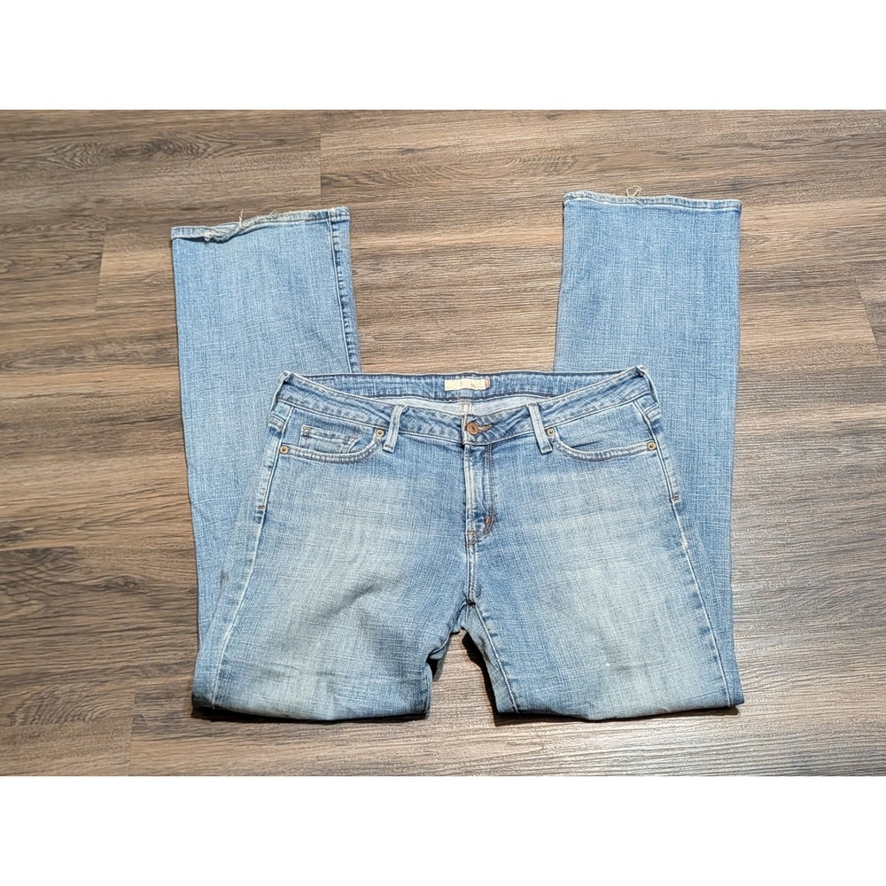 Levis 515 Bootcut Jeans Womens 10 Long Light Wash Y2K 2000s Western Stretch Tall